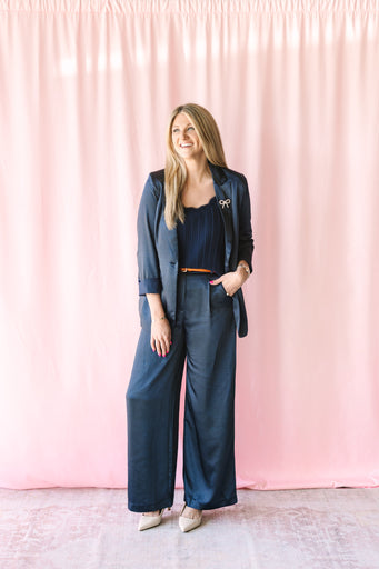 Navy Trousers