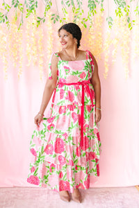 Floral Tiered Maxi Dress