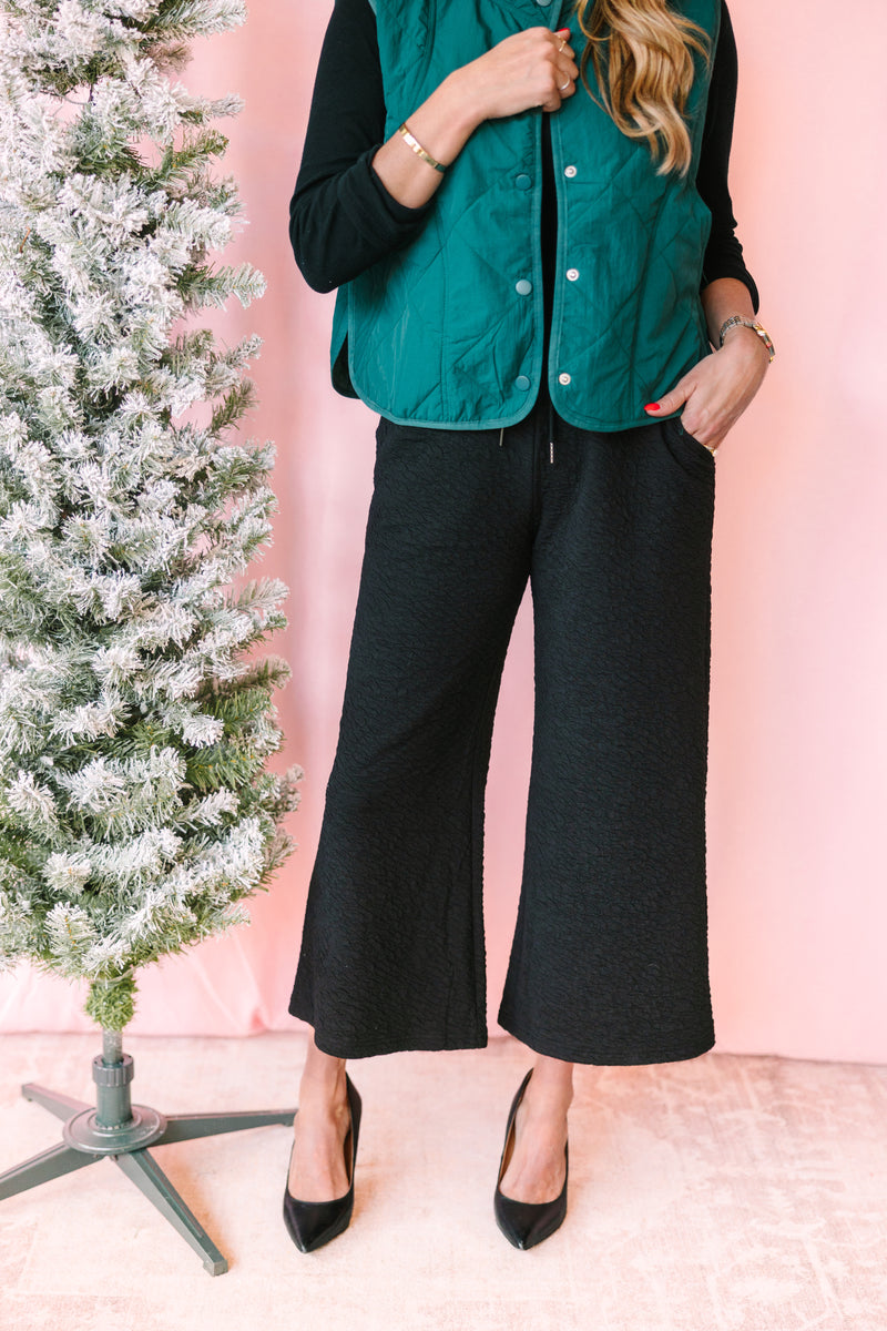 Teal Quilted Puffer Vest