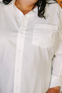 Basic White Button Down