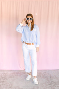 Blue Button Down Shirt