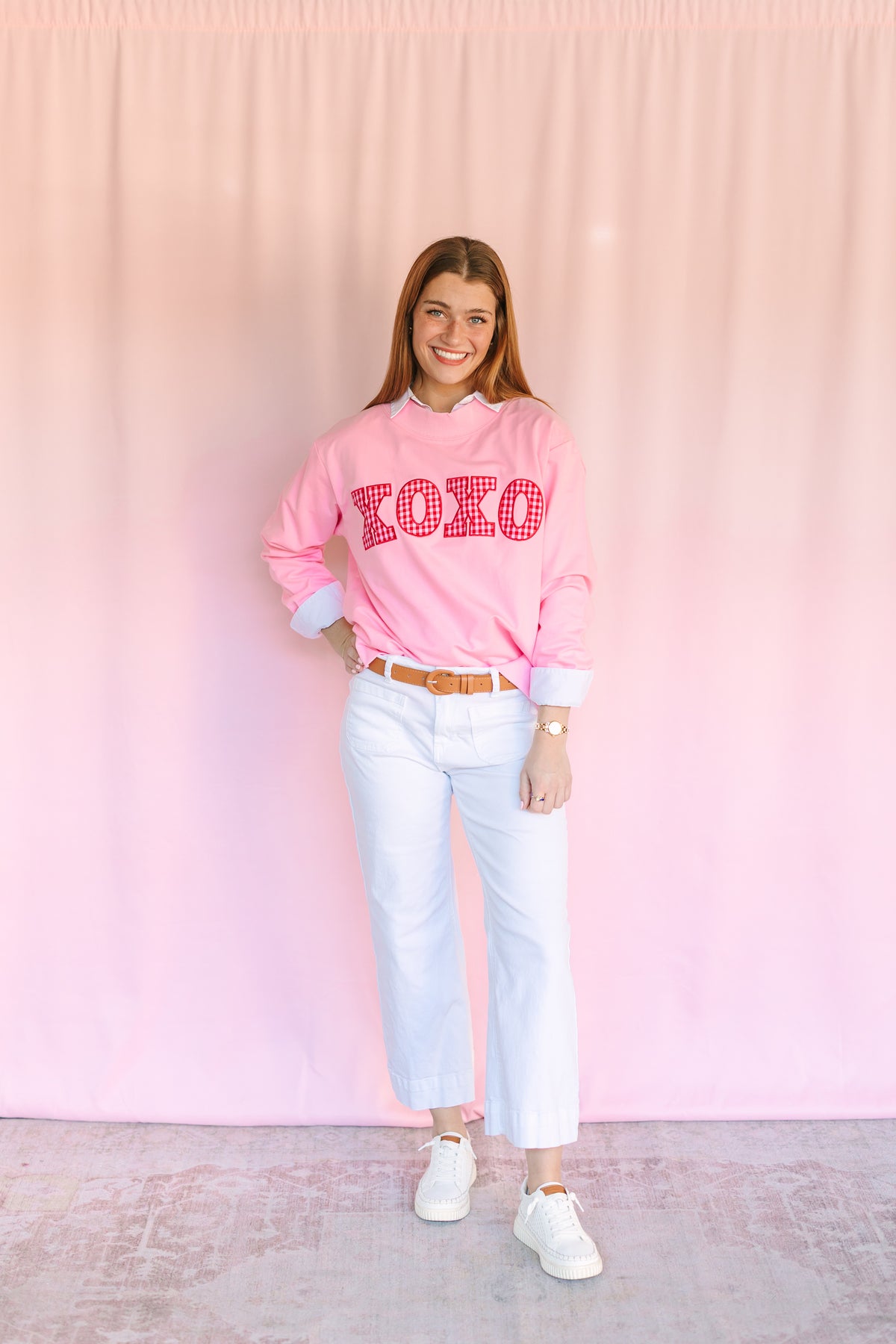 Pink XOXO Sweatshirt