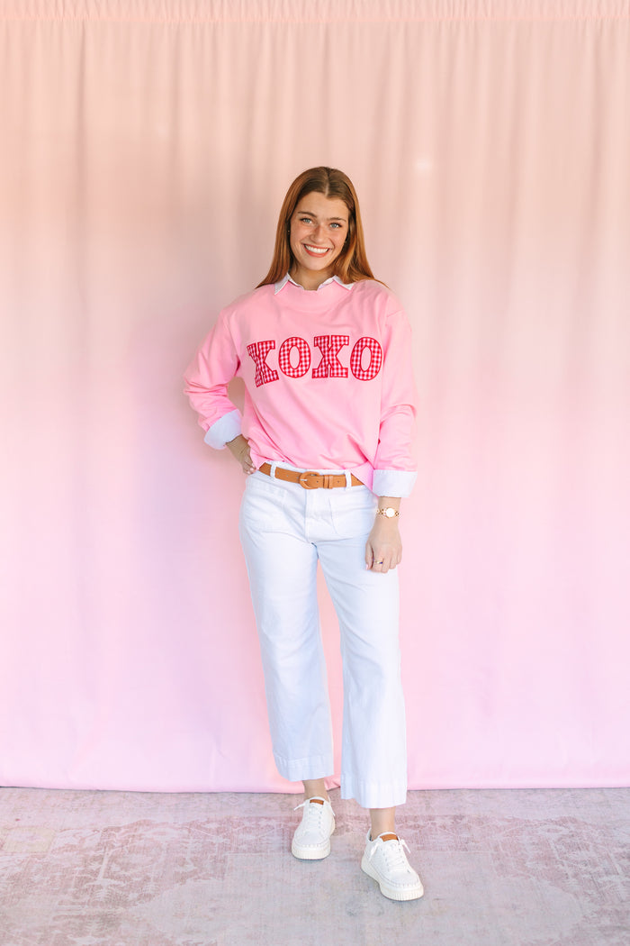 Pink XOXO Sweatshirt