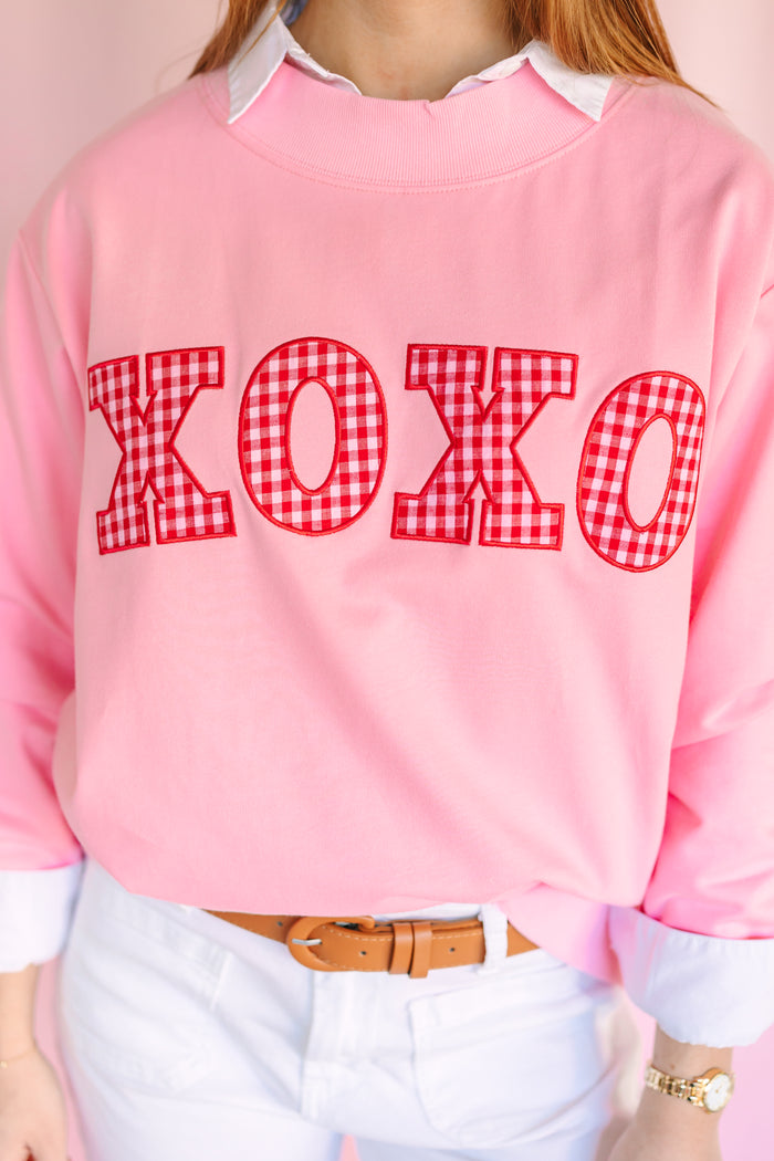 Pink XOXO Sweatshirt