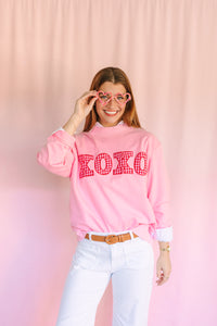Pink XOXO Sweatshirt