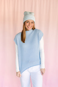 Baby Blue Sweater Vest