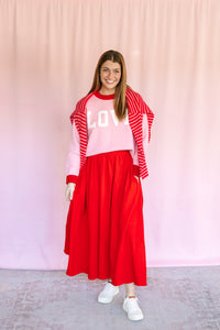 Love Crew Neck Sweater