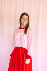 Love Crew Neck Sweater