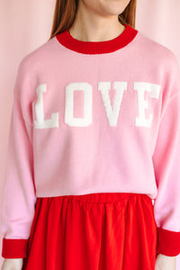 Love Crew Neck Sweater