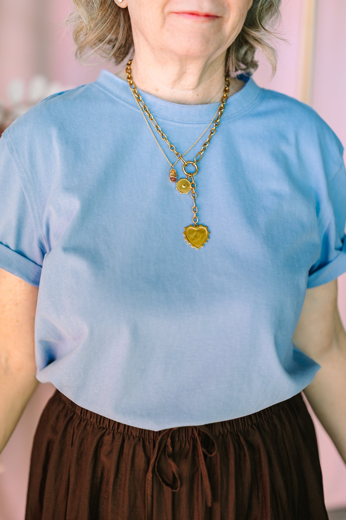 Soft Ocean Blue Tee