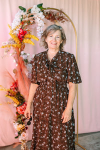 Ditsy Floral Midi Dress