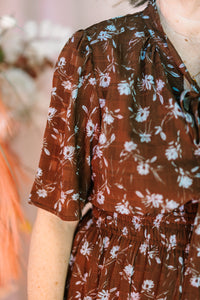 Ditsy Floral Midi Dress