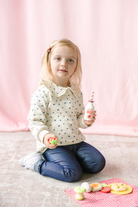 Ditsy Floral Sweatshirt Set