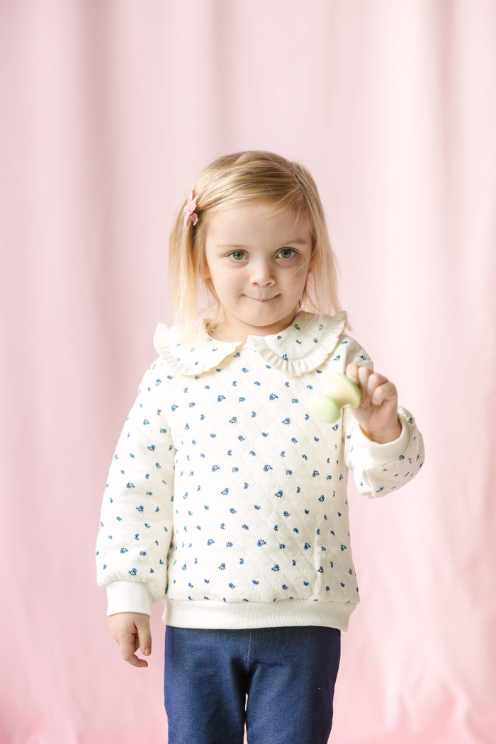 Ditsy Floral Sweatshirt Set
