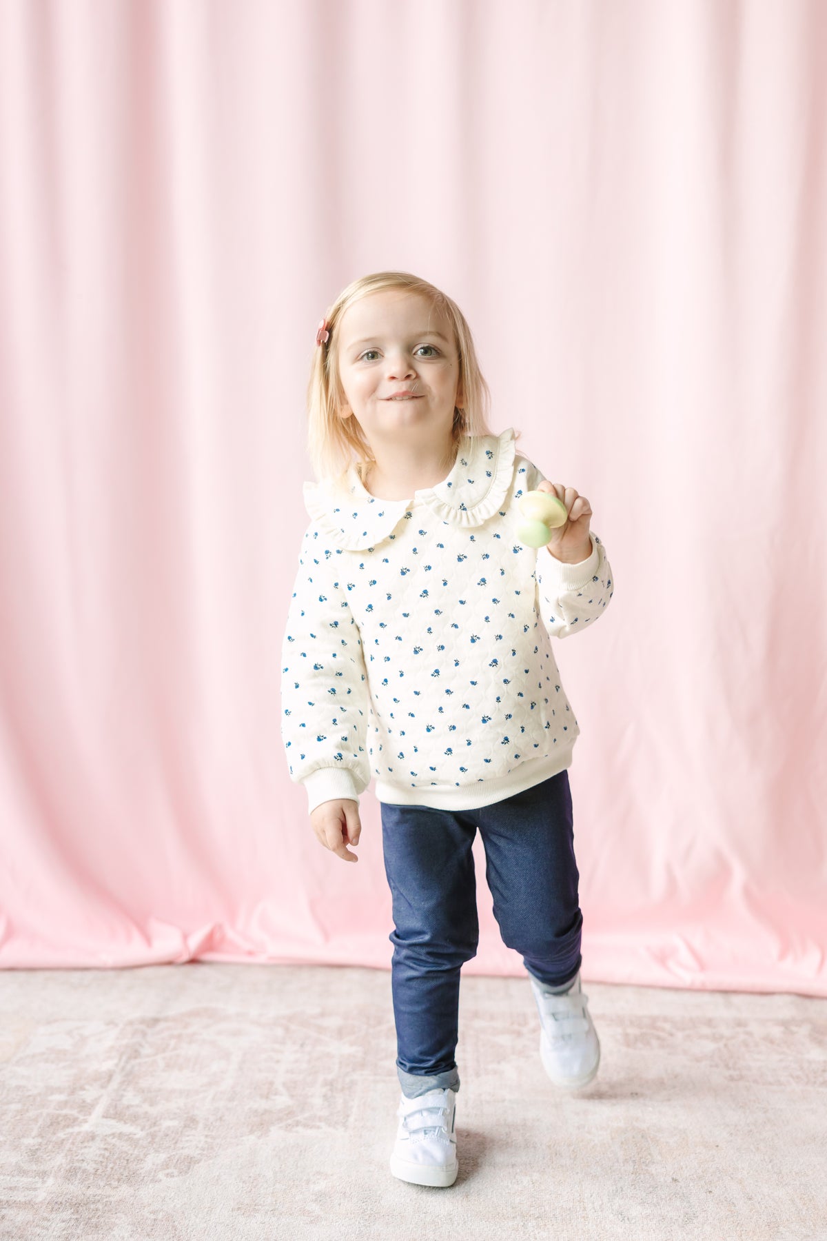 Ditsy Floral Sweatshirt Set