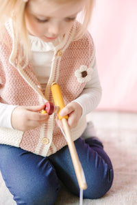 Cotton Knit Sweater Vest