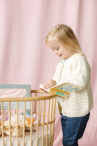 Cotton Knit Sweater Cardigan
