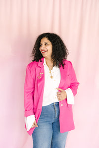 Hot Pink Blazer