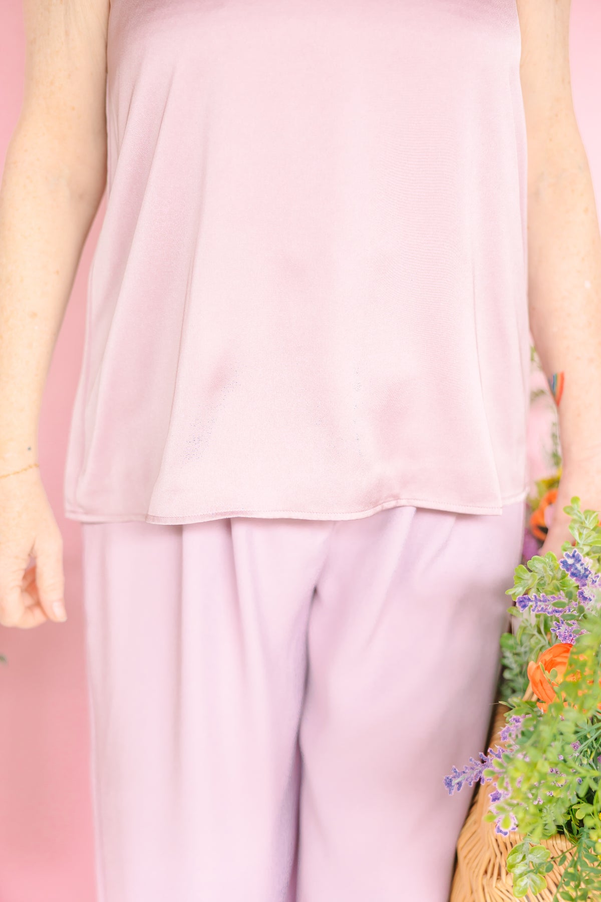 Lilac Double Strap Cami