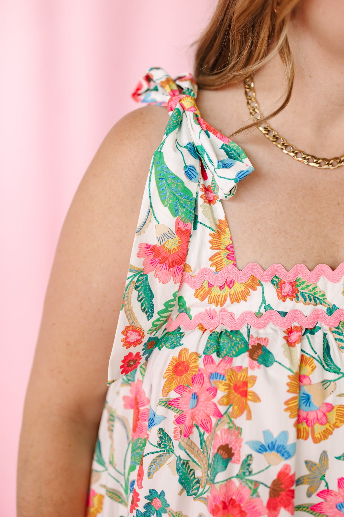 Summer Floral Mini Dress