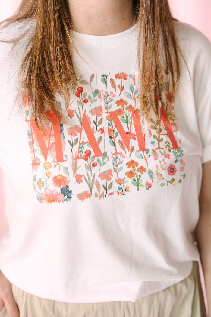 Floral Mama Graphic Tee