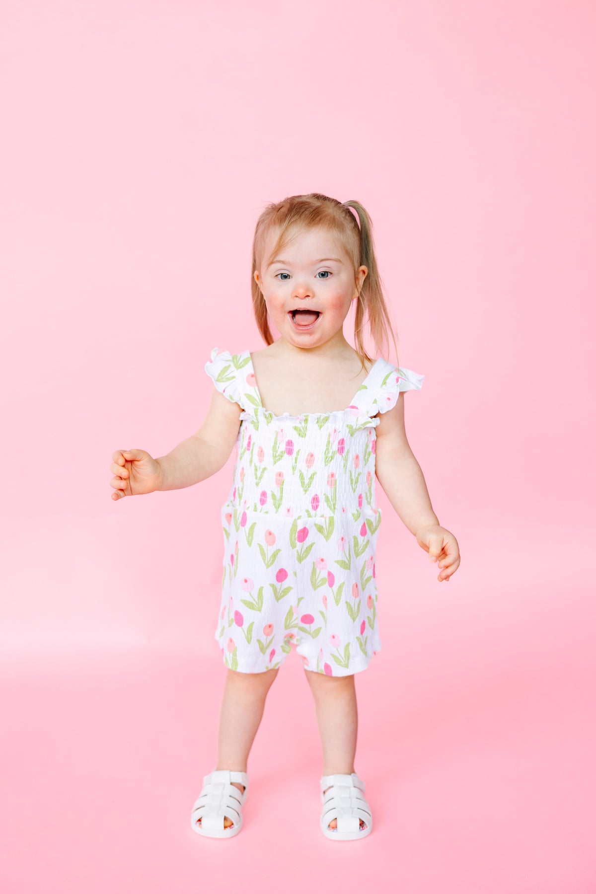 Tulip Smocked Romper