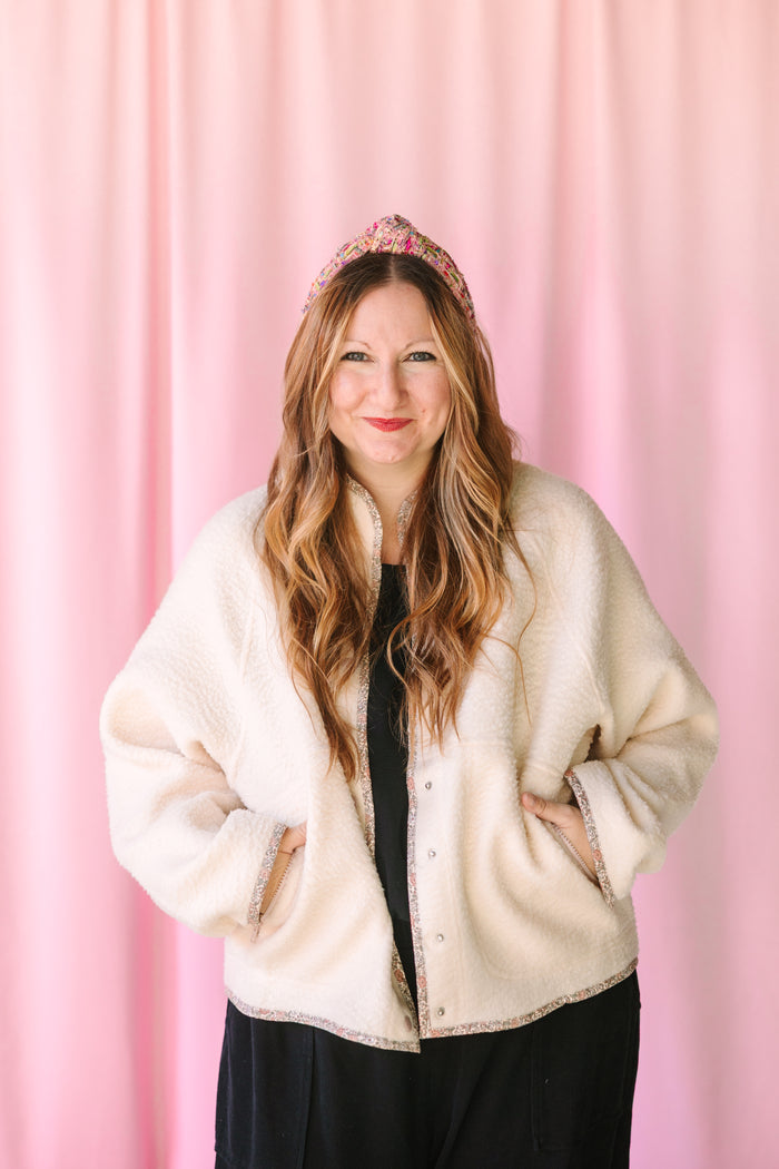 Ivory Multi Floral Jacket