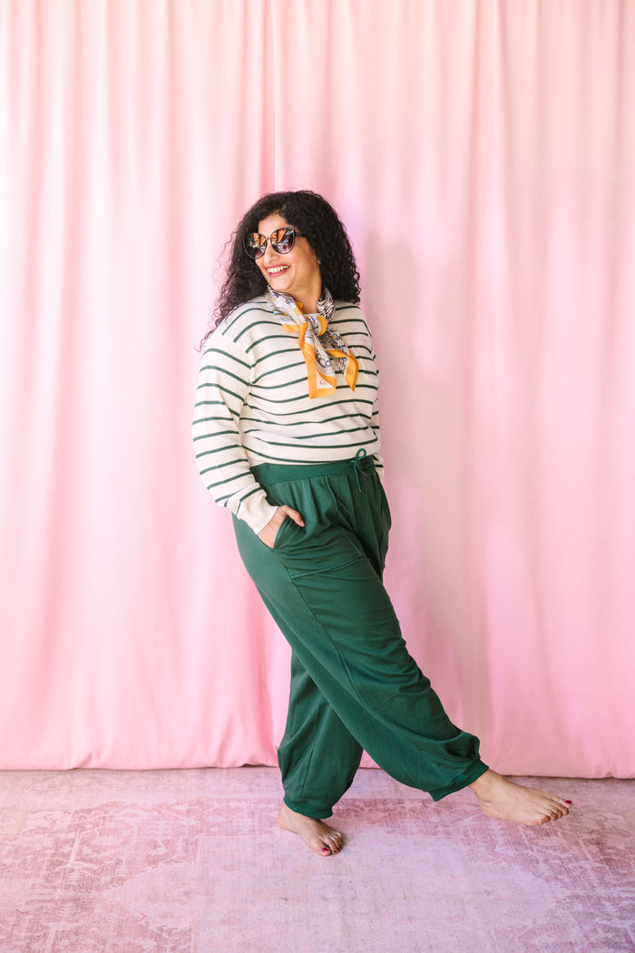 Hunter Green Jogger Pants