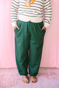 Hunter Green Jogger Pants