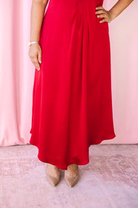 Burgundy Maxi Dress