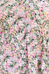 Blue Multi Floral Dress