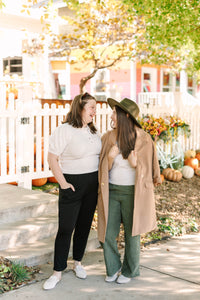Camel Lapel Coat