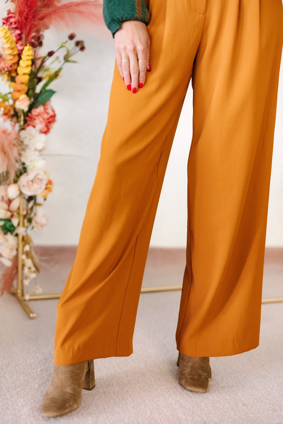 Butterscotch Wide Leg Pants