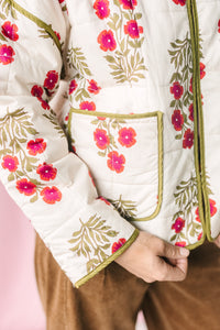 Botanical Quilted Jacket