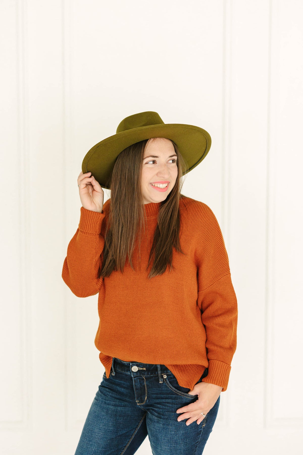 Camel Knit Sweater
