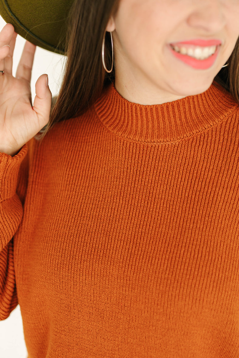 Camel Knit Sweater