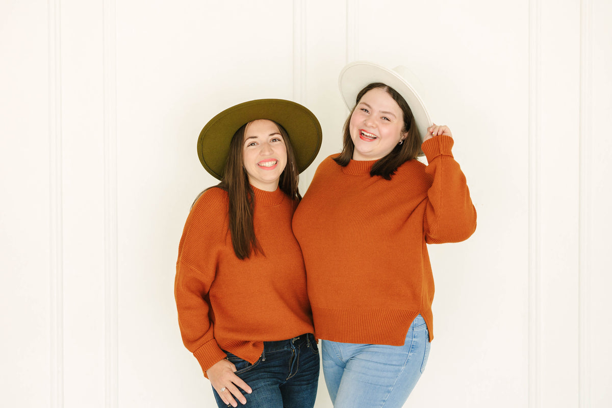 Camel Knit Sweater