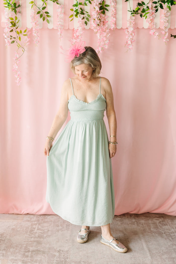 Mint Midi Dress