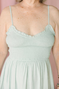 Mint Midi Dress