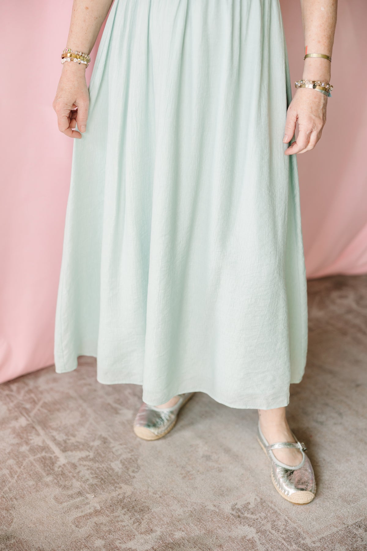 Mint Midi Dress