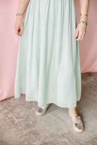 Mint Midi Dress