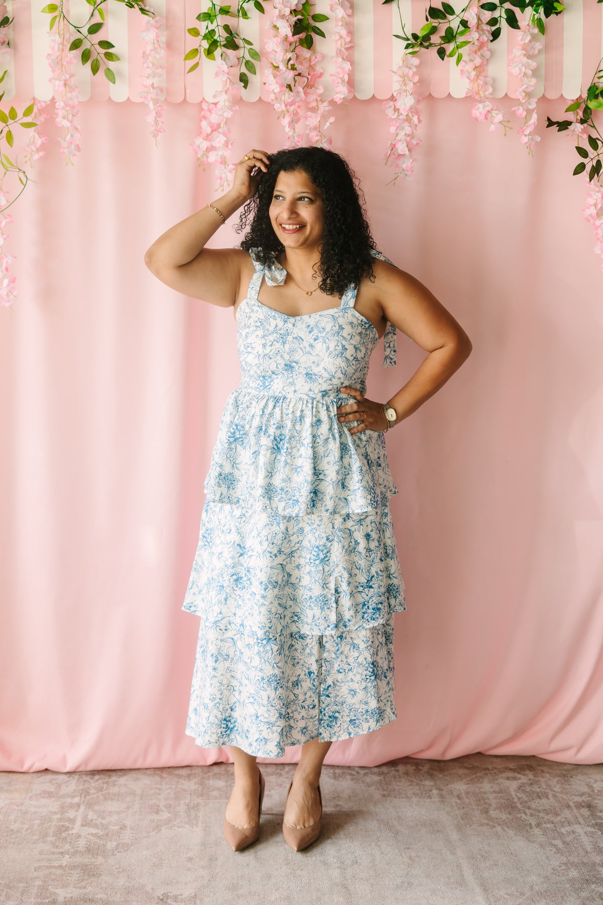 Blue Sweetheart Midi