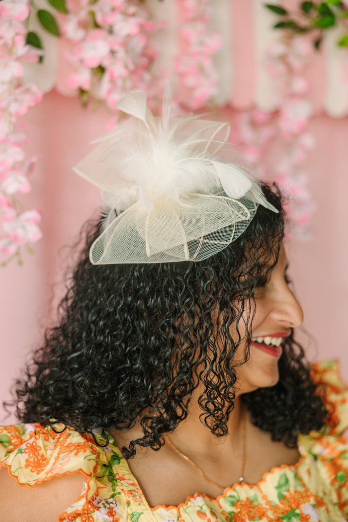 Fashion Fascinator with Feather
