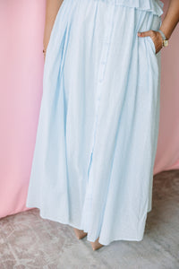 Swiss Dot Pintuck Maxi Dress