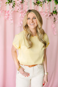 Soft Lemon Tee