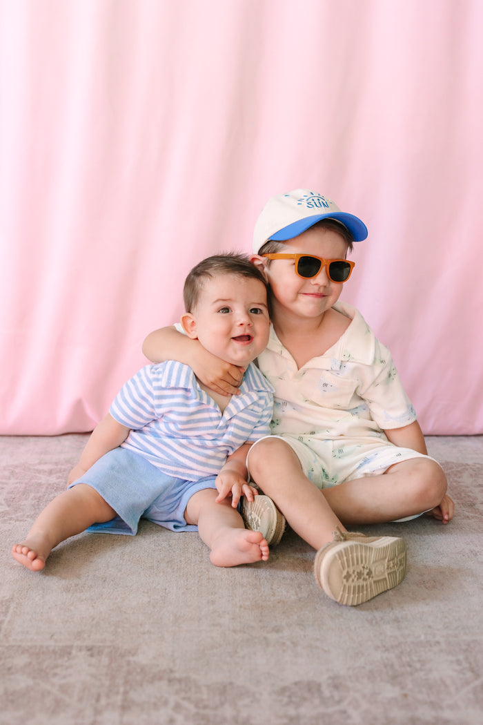 Stripe Terry Set