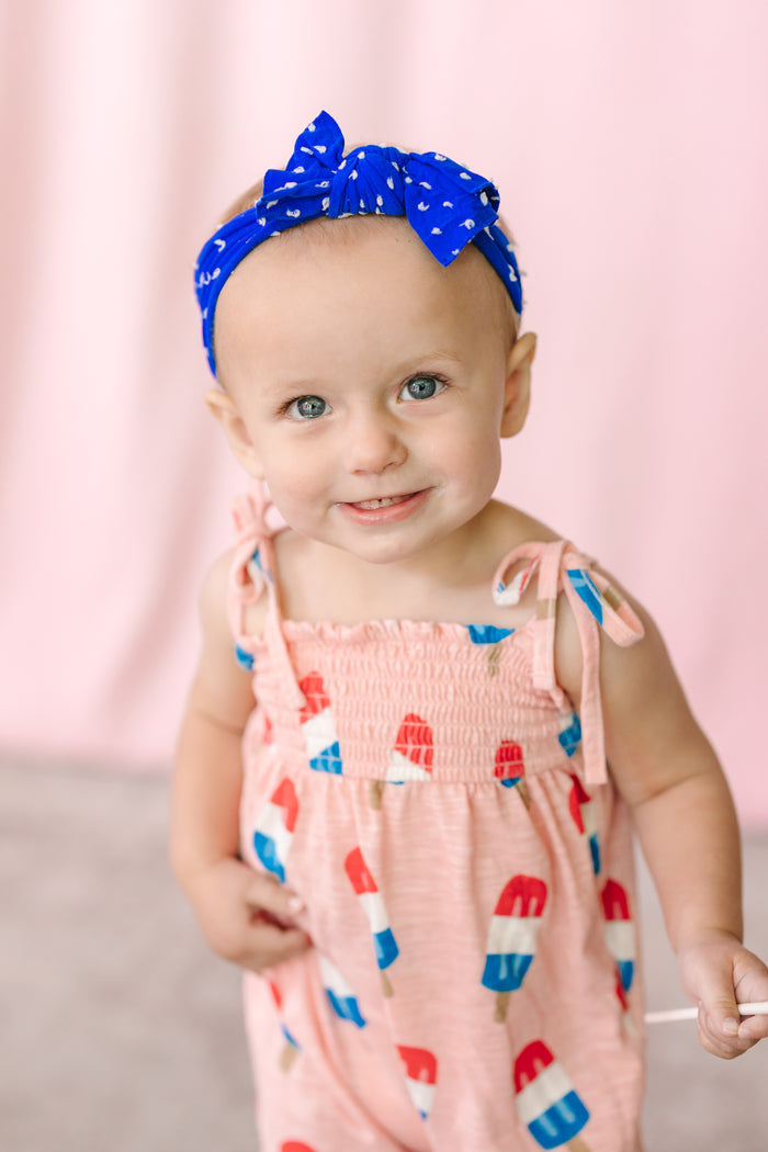 Popsicle Pink Smocked Jumpsuit