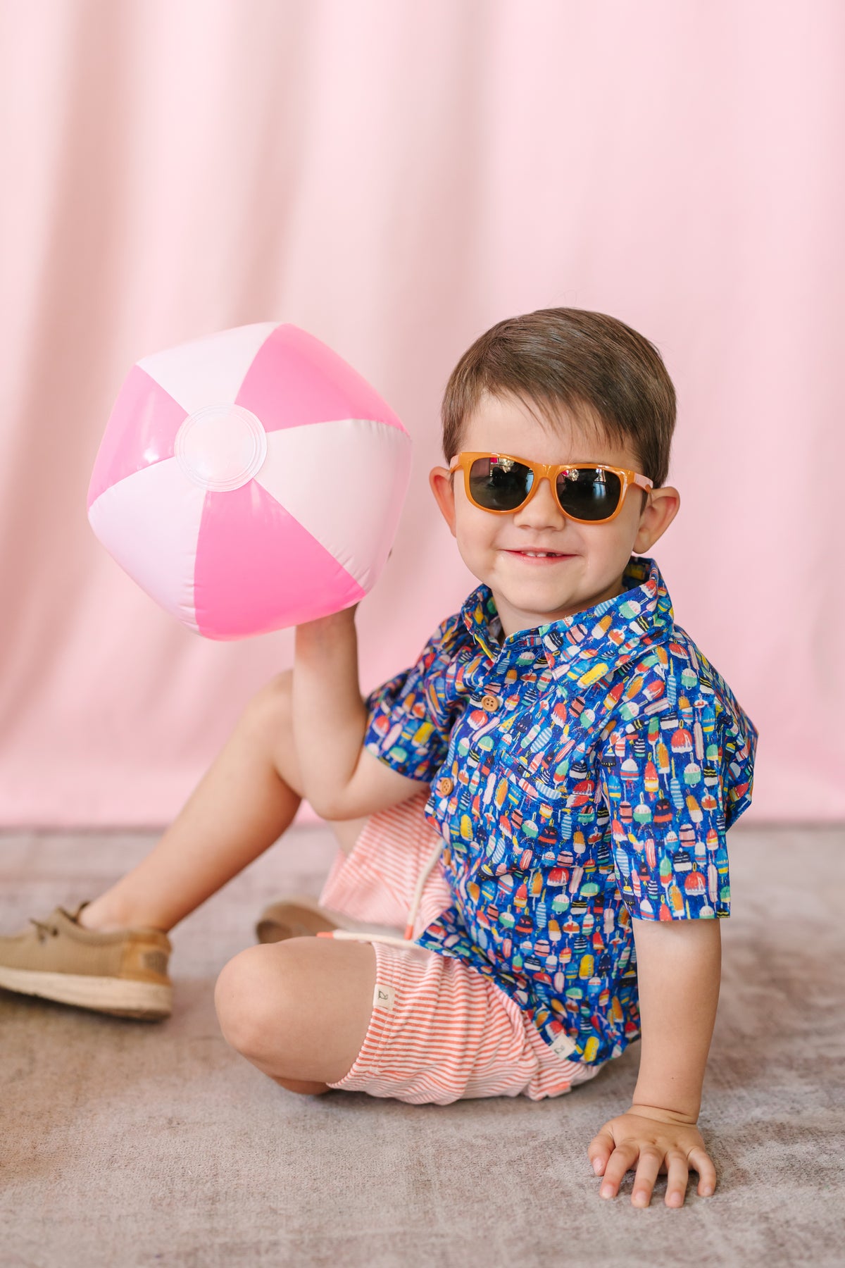 Seersucker Swim Shorts