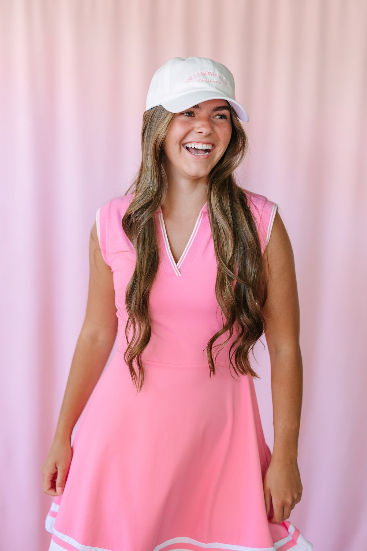 Pink Activewear Tennis Dress Large