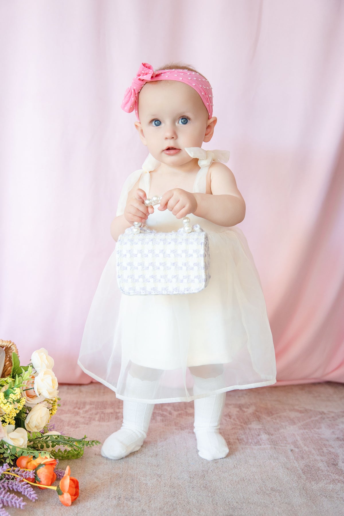 Corrin Tulle Dress - Ivory